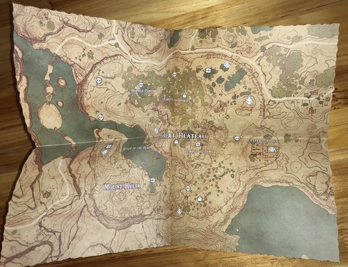 Zelda breath the - wild, map